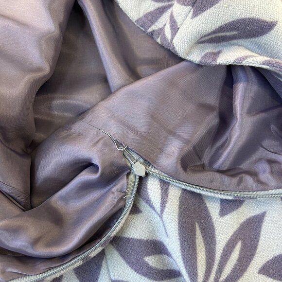 Boden Size 12 UK/8 US Regular Purple Floral Patterned Wool Blend Skirt Pencil - Picture 12 of 14